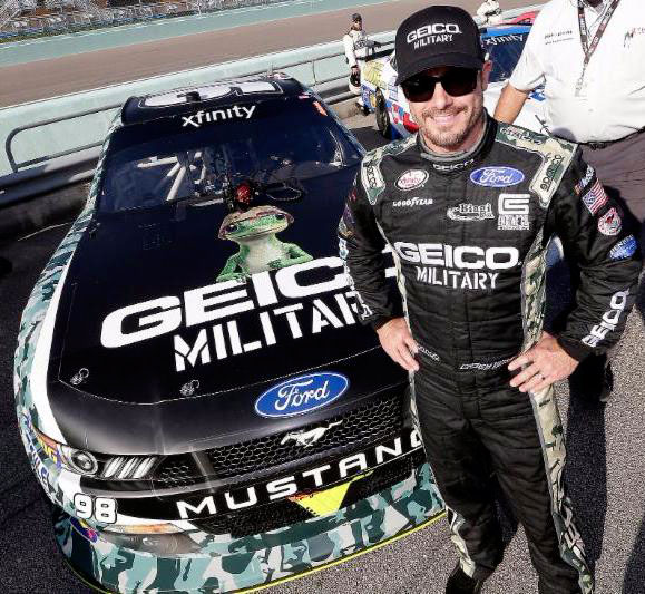 No. 98 GEICO Military Ford Mustang
